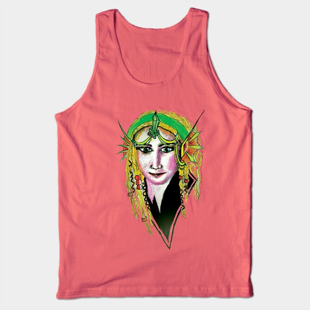 Mermaid Queen Tank Top by RecklessDesign01